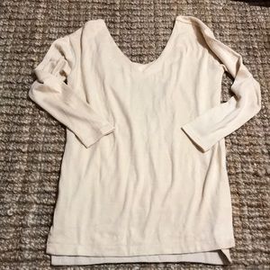 NWOT Slouchy V neck Sweater